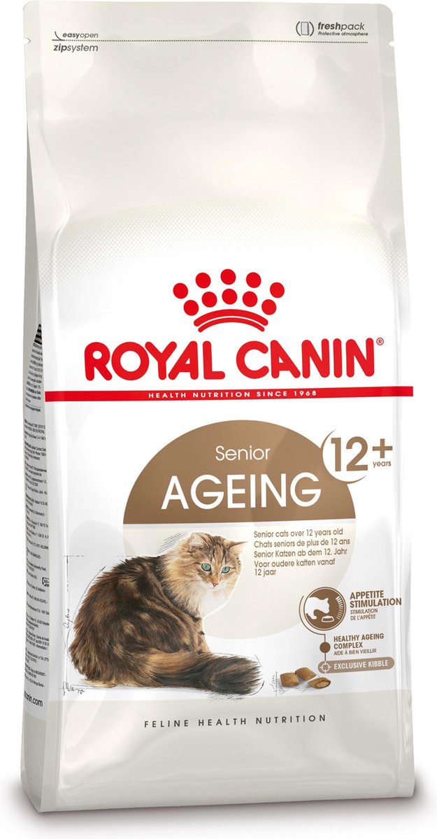Luxe compromis overeenkomst ROYAL CANIN® Ageing 12+ - kattenvoer - 400 gram | bol.com
