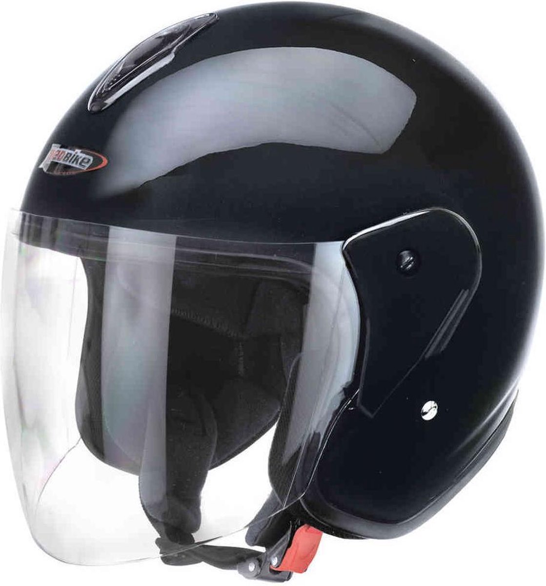 Redbike RB-915 jethelm zwart | maat L