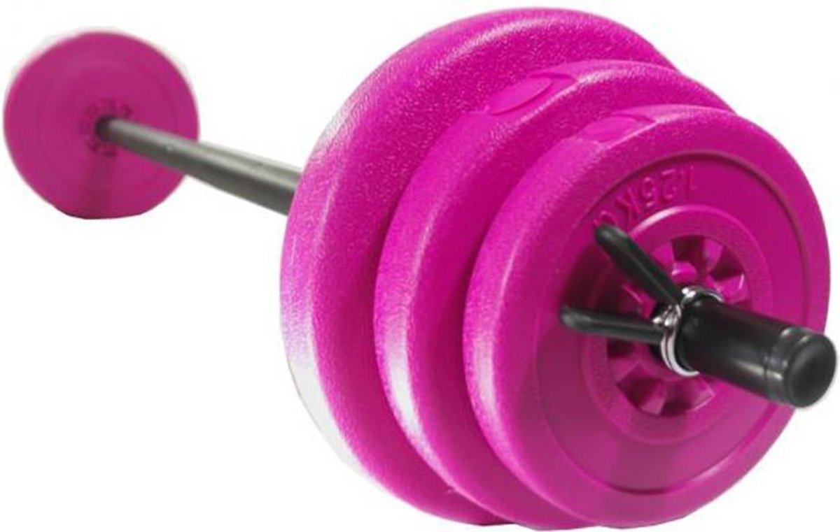 Sportbay® aerobic pump set | halterset 20 kg | Halterstang met gewichten 20 kg