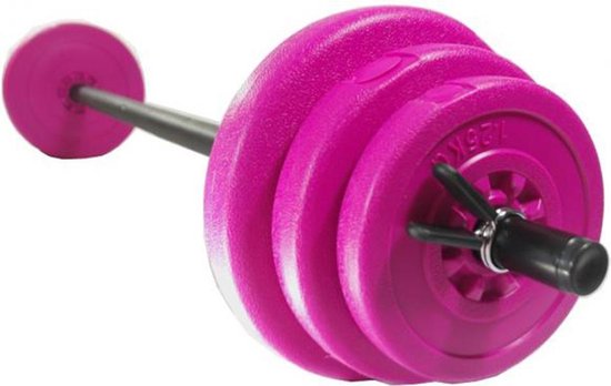 Sportbay® aerobic pump set | halterset 20 kg | Halterstang met gewichten 20  kg | bol.com
