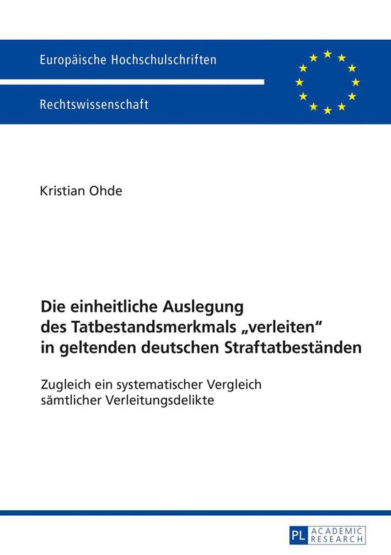 Europaeische Hochschulschriften Recht 5927 - Die einheitlich ... - cover