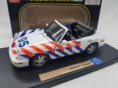 Porsche 911 Carrera 4 Cabriolet Nederlandse Politie ( Ombouw )1-18 Anson model