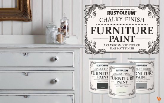 Chalk white furniture paint deals