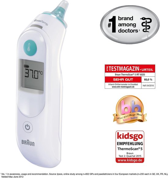 Braun IRT6020MNLABSC Thermometer