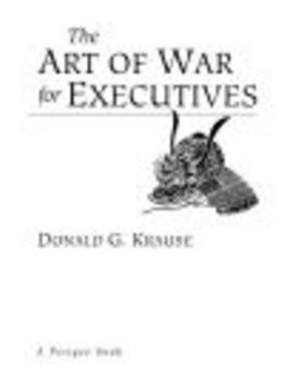 The Art of War for Executives - cover
