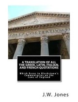 A Translation of All the Greek, Latin, Italian, and French Quotations