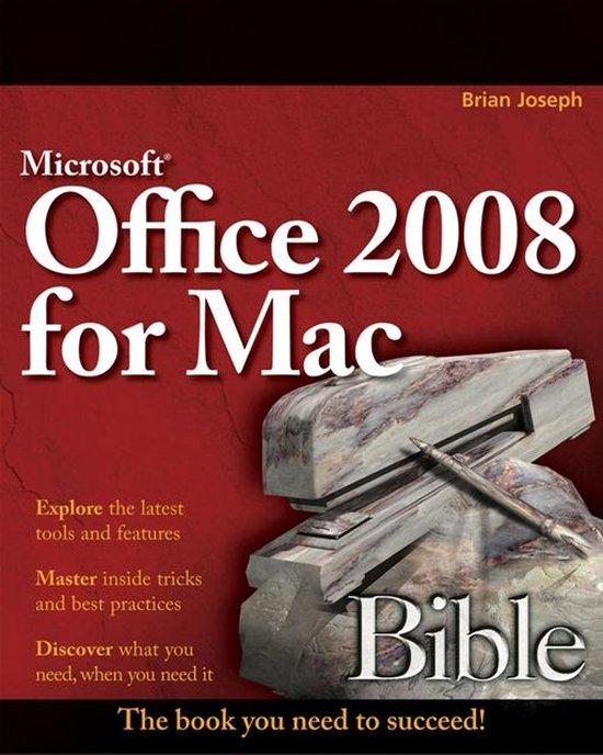 Bible 539 - Microsoft Office 2008 for Mac Bible - cover