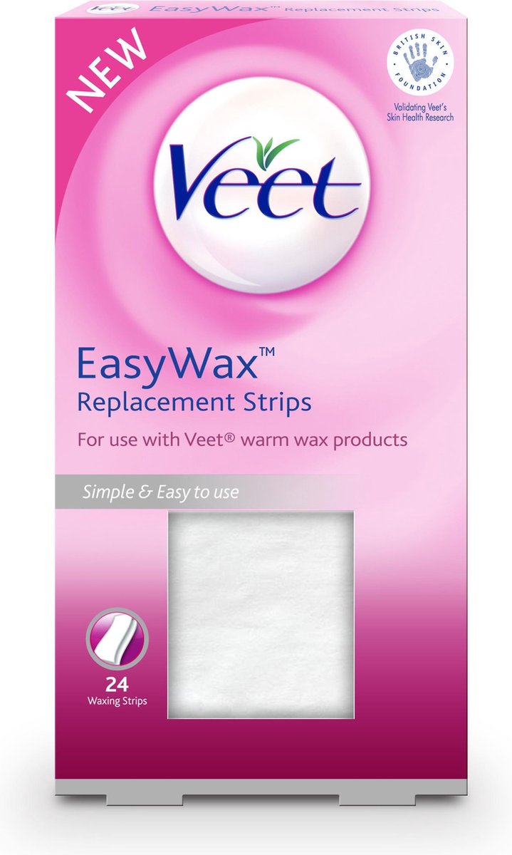Conceit appel Definitie Veet Easy Wax Strips 8x24st | bol.com