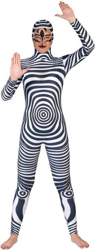 Zebra skin verkleed kostuum voor volwassenen - carnavalskleding | bol.com