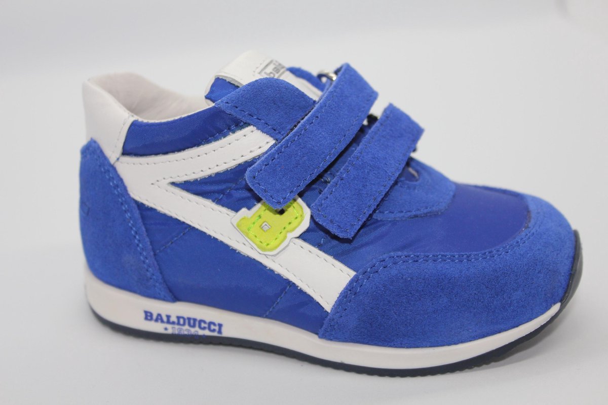 Balducci baby sneaker klittenband blauw