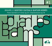 Geoffroy Couteau Quatuor Hermes - Brahms Piano Quintet In F Minor Op. (CD)