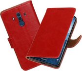 BestCases - Huawei Mate 10 Pro Pull-Up booktype hoesje rood