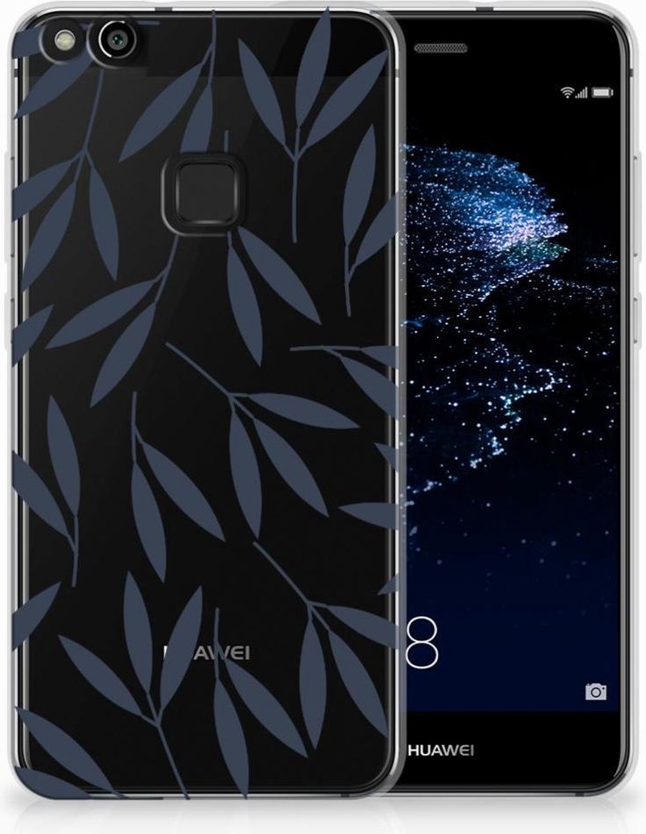 Huawei P10 Lite TPU Case Leaves Blue