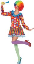 Verkleedkleding voor volwassenen - Clown Girl - Maat XS-S