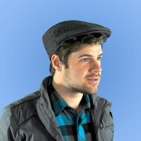 jaxon herringbone newsboy cap