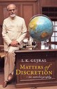 Omslag Matters of Discretion: An Autobiography