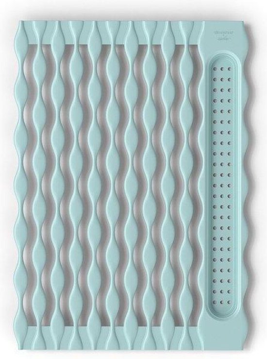 Silicone Zone Gootsteenmat Klein Karim Rashid Blauw