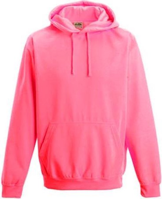 Electric hoodie, Kleur Electric Roze, Maat M