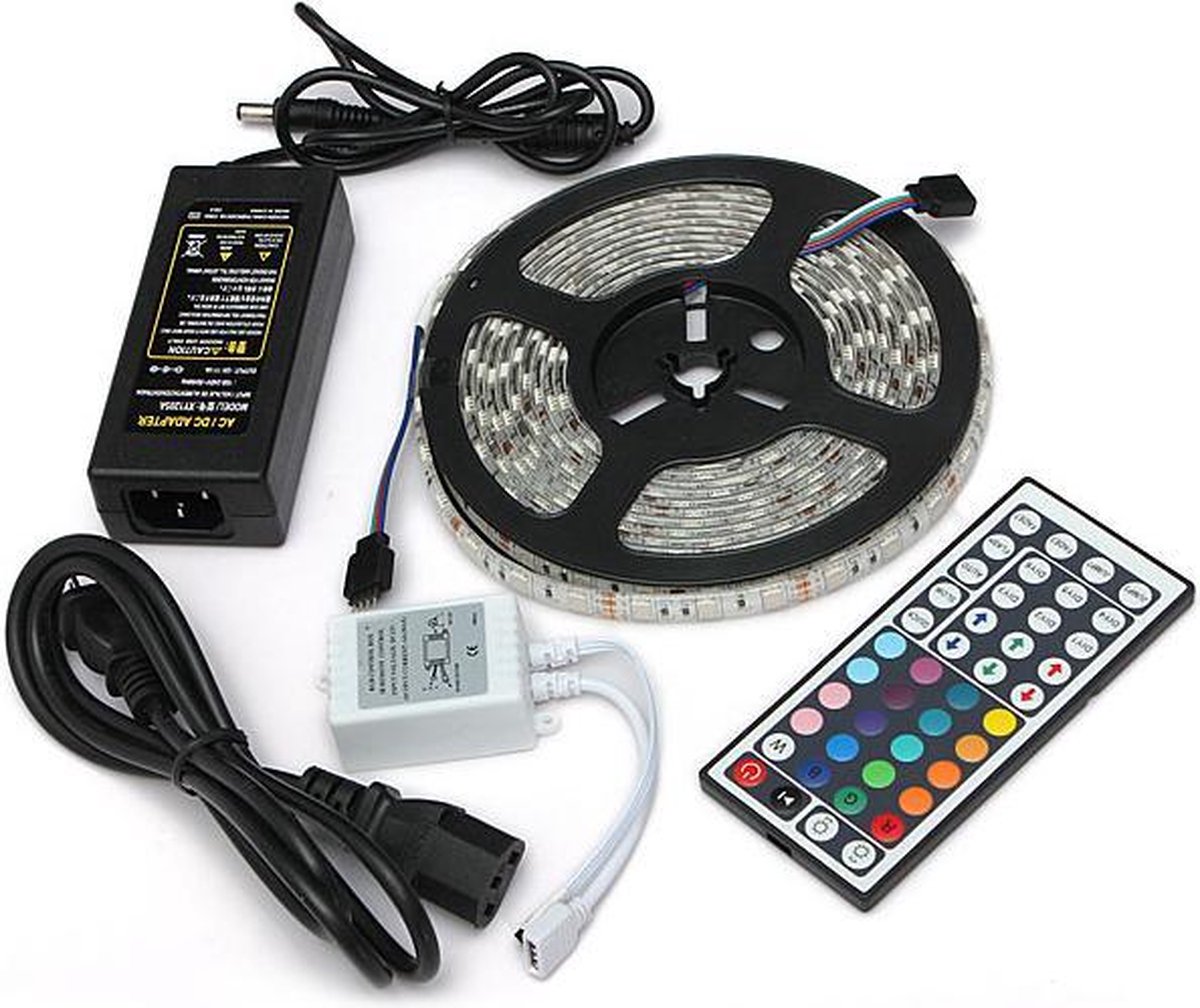LED strip verlichting RGB compleet