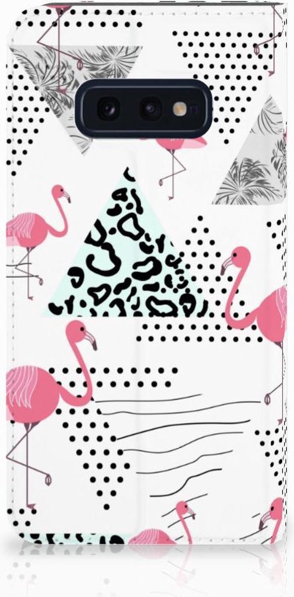 Samsung Galaxy S10e Hoesje maken Flamingo Triangle