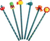 Small Foot Potloden Zeeliefhebbers 6 Stuks