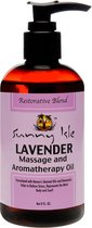 Sunny Isle Jamaican Black Castor Oil Lavender Massage and Aromatherapy Oil 236ml