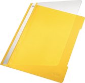 75x Leitz Snelhechtmap geel, A4
