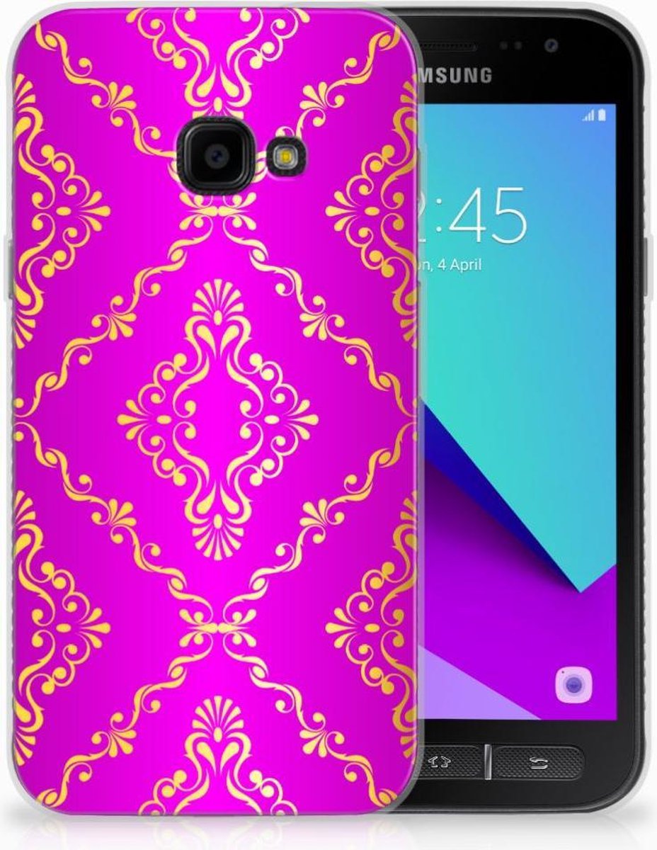 Siliconen Hoesje Samsung Galaxy Xcover 4 | Xcover 4s Barok Roze