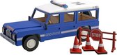 Bouwpakket politie patrouille wagen *blauw*