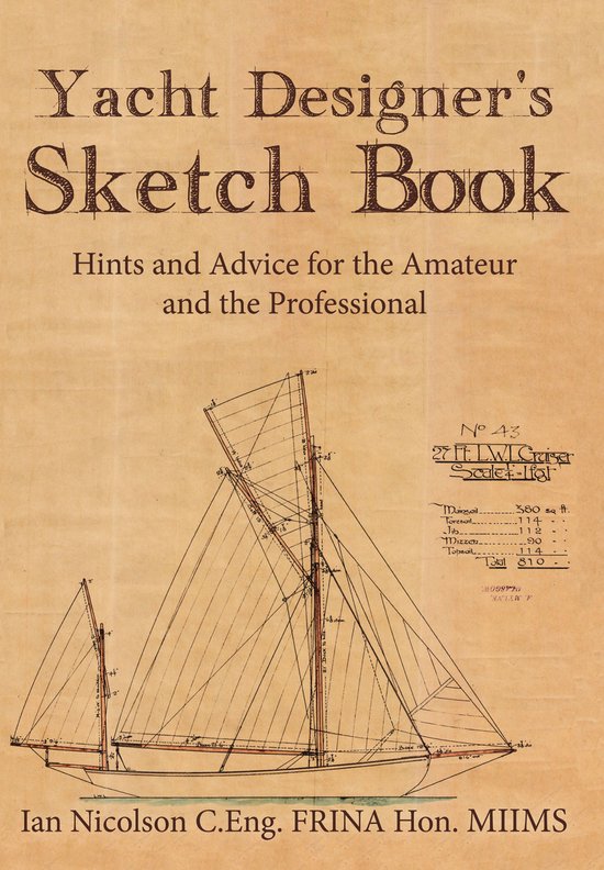 Yacht Designer's Sketch Book - cover