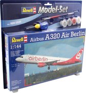 Revell Vliegtuig Airbus A320 Air Berlin - Bouwpakket - 1:144