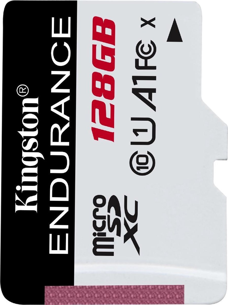 Kingston Technology High Endurance flashgeheugen 128 GB MicroSD Klasse 10 UHS-I