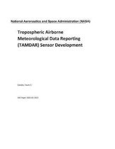 Tropospheric Airborne Meteorological Data Reporting (Tamdar) Sensor Development