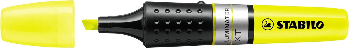 STABILO LUMINATOR - Markeerstift - Geel - Extra Grote Inkttank - Doos Met 5 Stuks