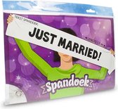 Spandoek just married 150x25 cm