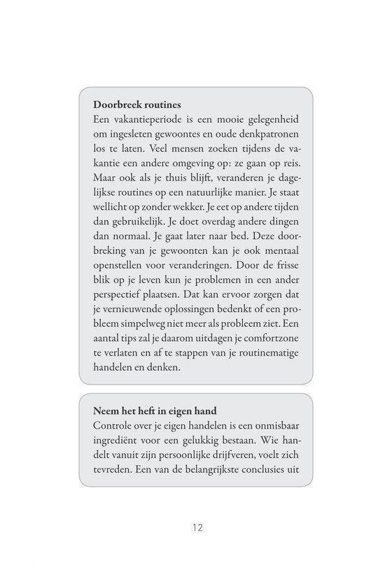 De kunst van het vakantievieren