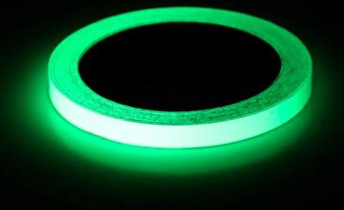 Lichtgevende tape glow in the dark - 10 meter - Merkloos