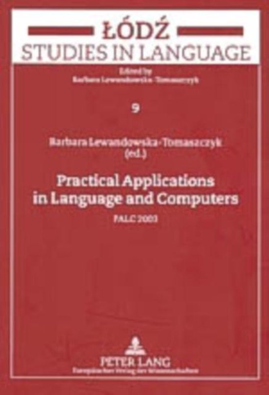 Practical Applications in Language and Computers | 9783631524619 ...