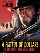 Clint Eastwood poster - A Fistful of Dollars - Western - film - Retro - Vintage - 70 x 100 cm