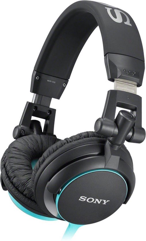Sony MDR-V55 - On-ear koptelefoon - Blauw