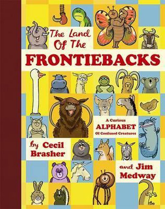 Boek cover The Land of the Frontiebacks van Cecil Brasher (Hardcover)