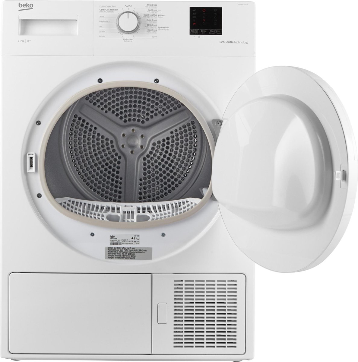 Beko DS7331PX0BX - Warmtepomp wasdroger thumbnail 5
