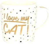 Beker mok I love my cat ik hou van mijn kat Dieren Cadeaus