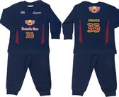 Fun2Wear Formula One (Formule 1) baby/kleuter/kinder/tienerpyjama Blauw - Maat 98