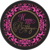 Amscan Feestborden Another Year Of Fabulous 17,7 Cm Rond 18 Stuks