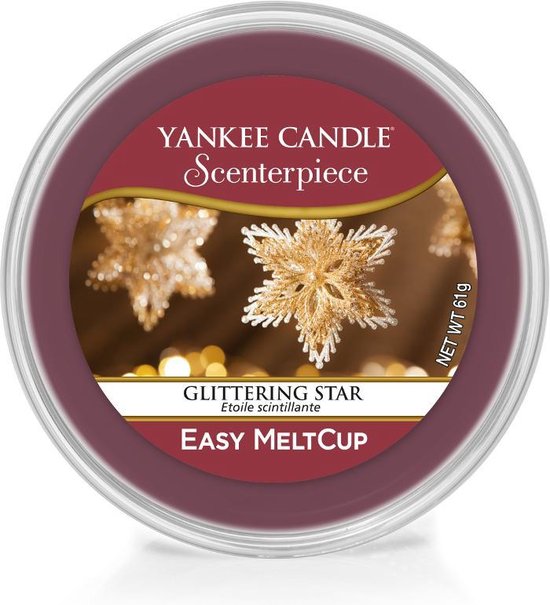 Yankee Candle Scenterpiece Easy MeltCup Glittering Star bol