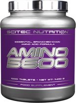 Scitec Nutrition - Amino 5600 - Essential, Branched-chain amino acid formula - 1000 tabs - 250 porties