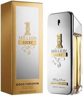 MULTI BUNDEL 2 stuks Paco Rabanne 1 Million Lucky Eau De Toilette Spray 200ml