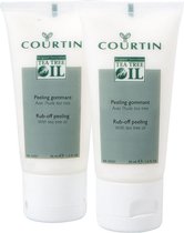 Courtin Rub-off peeling met tea tree olie