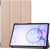 Tablet2you - Samsung Galaxy Tab S6 - Smart cover - Hoes - T860 - T865 - Goud kleur - 10.5